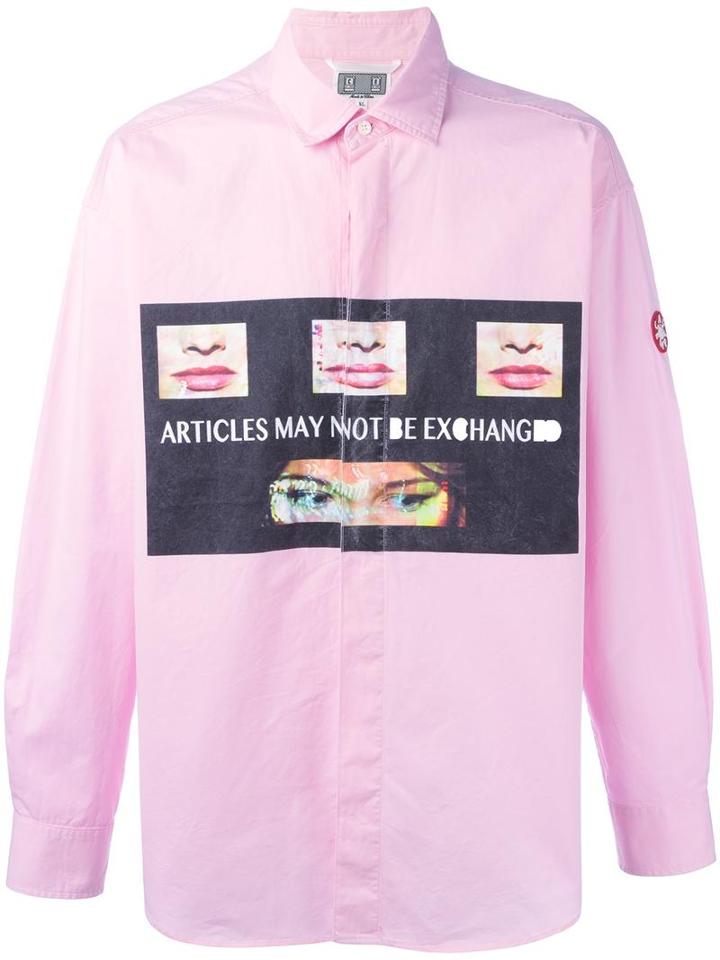 C.e. 'policy' Shirt, Men's, Size: Large, Pink/purple, Cotton