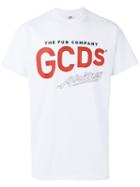 Gcds Printed T-shirt, Men's, Size: Large, White, Cotton