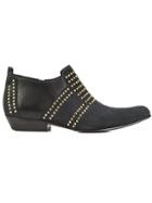 Anine Bing Low 'charlie' Boots - Black