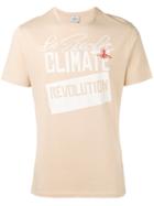 Vivienne Westwood Man - Logo Embroidered T-shirt - Men - Cotton - Xxl, Nude/neutrals, Cotton