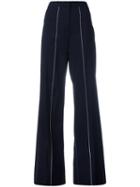 Tonello - Deconstructed Trousers - Women - Polyamide/polyester/spandex/elastane/virgin Wool - 42, Women's, Black, Polyamide/polyester/spandex/elastane/virgin Wool