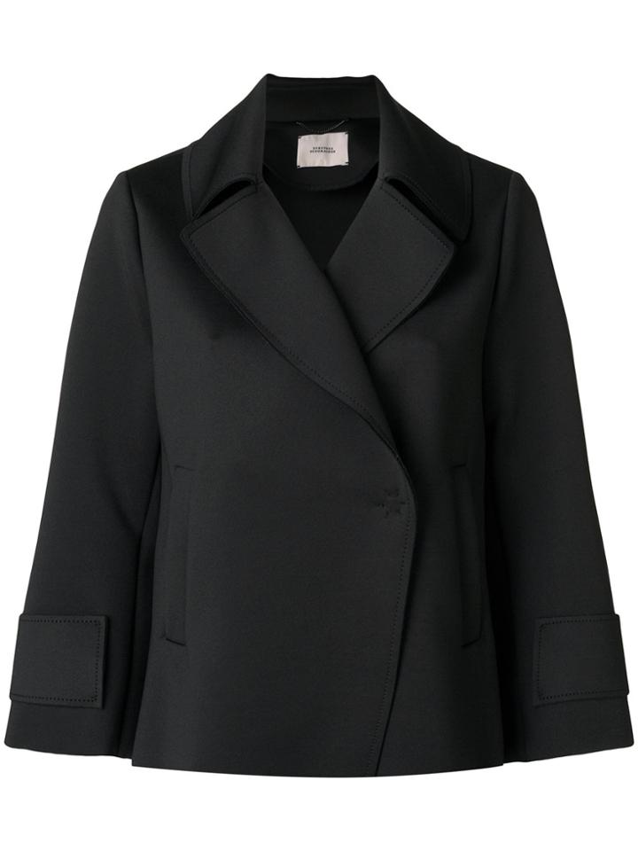 Dorothee Schumacher Concealed Fastening Jacket - Black