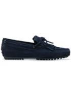 Tod's Classic Crafted Loafers - Blue