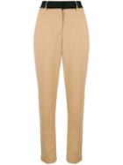 Msgm Slim-fit Trousers - Neutrals