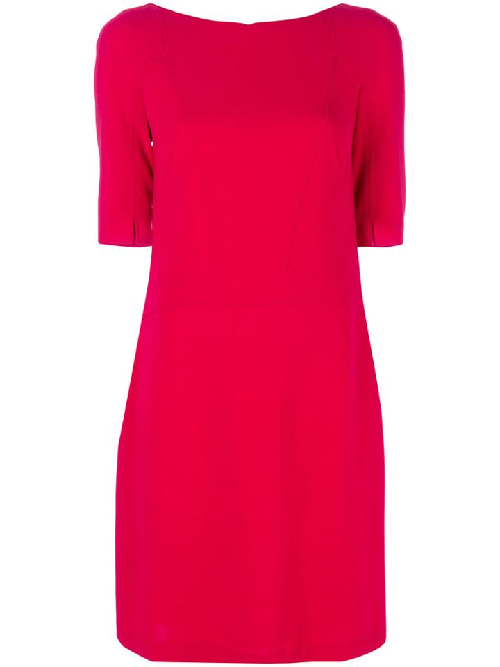 Talbot Runhof Nodose Dress - Red