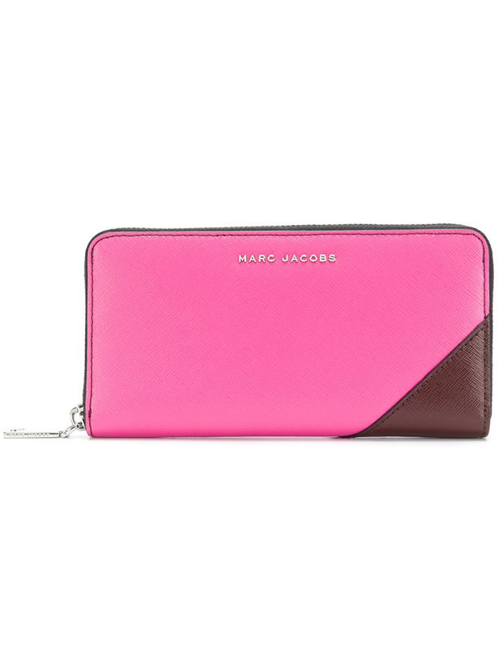 Marc Jacobs Continental Wallet - Pink & Purple