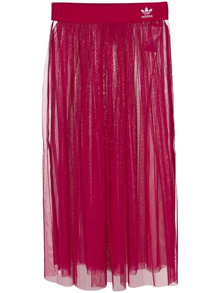 Adidas Tulle Midi Skirt - Pink