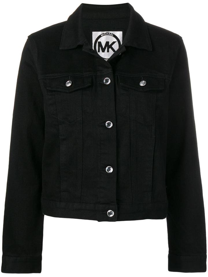 Michael Michael Kors Basic Denim Jacket - Black