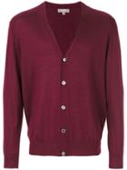 N.peal Fine Gauge Cardigan - Red