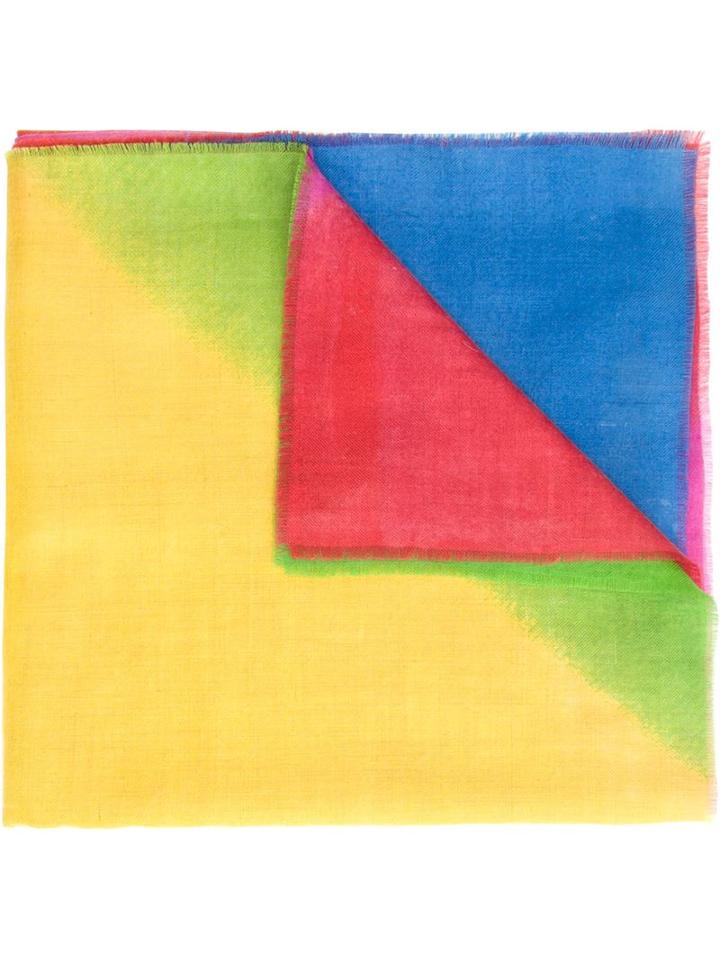 The Elder Statesman '50 X 50 Pashmina Handkerchief' Scarf, Adult Unisex, Pashmina