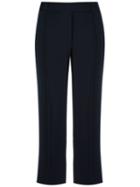Gloria Coelho Cropped Trousers, Women's, Size: G, Blue, Acetate/polyester