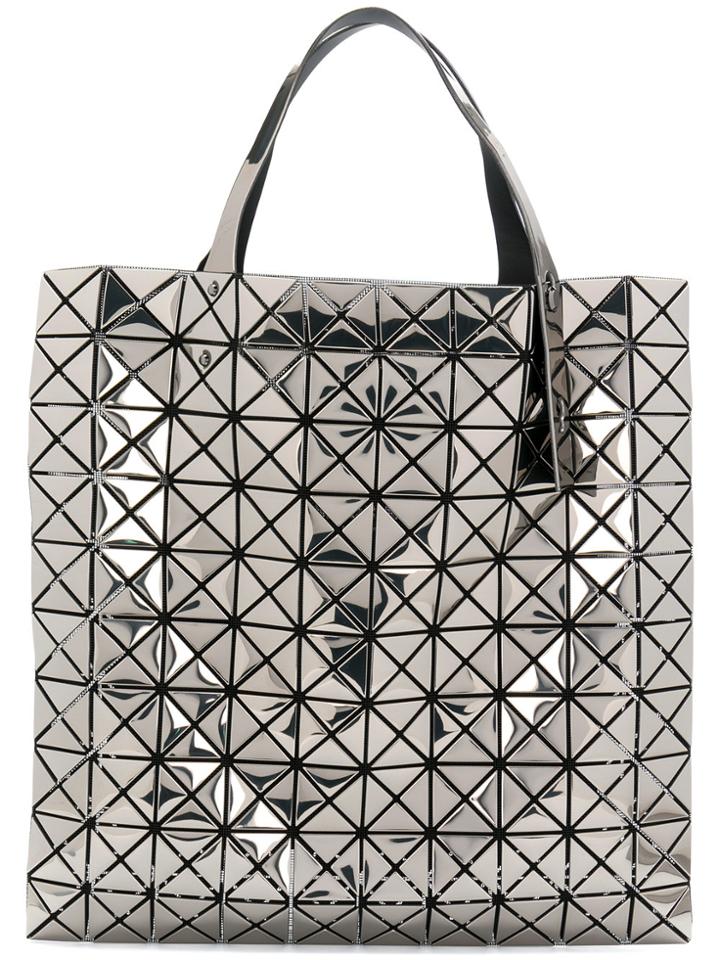 Bao Bao Issey Miyake Mirrored Tote - Grey