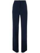 Stella Mccartney 'anna' Trousers, Women's, Size: 40, Blue, Viscose/acetate/spandex/elastane
