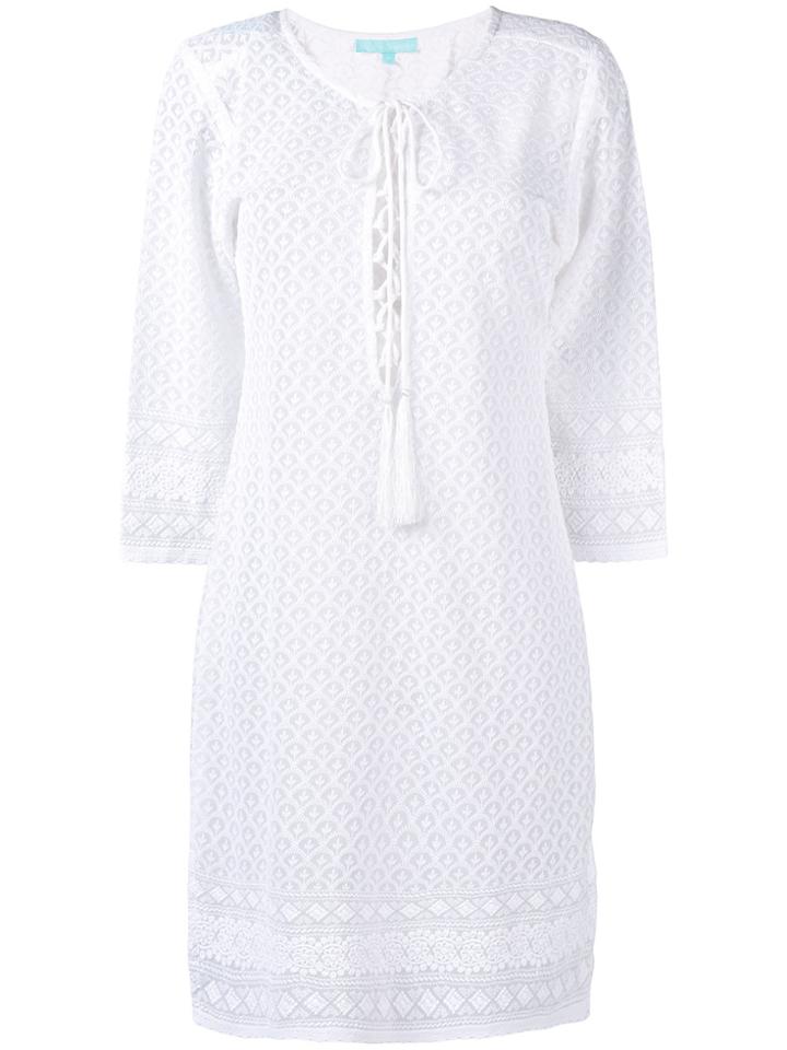 Melissa Odabash Knitted Dress - White