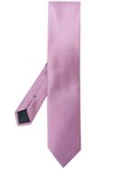 Ermenegildo Zegna Satin Tie - Pink & Purple