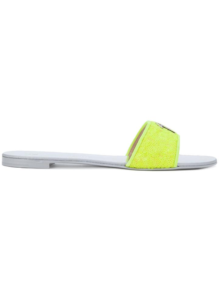 Giuseppe Zanotti Design Shirley Pop Sandals - Yellow & Orange