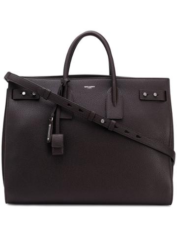 Saint Laurent Large Sac Du Jour - Brown