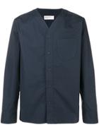 Universal Works V-neck Shirt - Blue