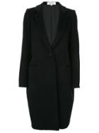 Enföld Oversized Single-breasted Coat - Black