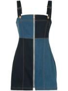 Alice Mccall Patchwork Dress - Blue
