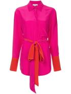 Sykes Belted Shirt - Pink