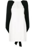 Givenchy Cape Dress - White