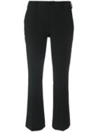 Pt01 Tailored Cropped Trousers - Black