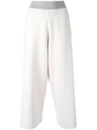Fabiana Filippi Straight Cropped Trousers - Nude & Neutrals