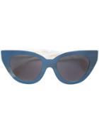 Oscar De La Renta Holly Sunglasses - Blue
