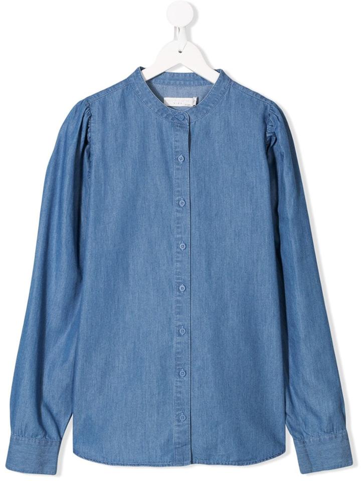 Stella Mccartney Kids Teen Denim Top - Blue