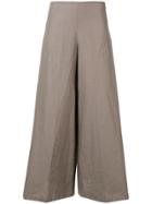 Stefano Mortari Super Flared Trousers - Neutrals