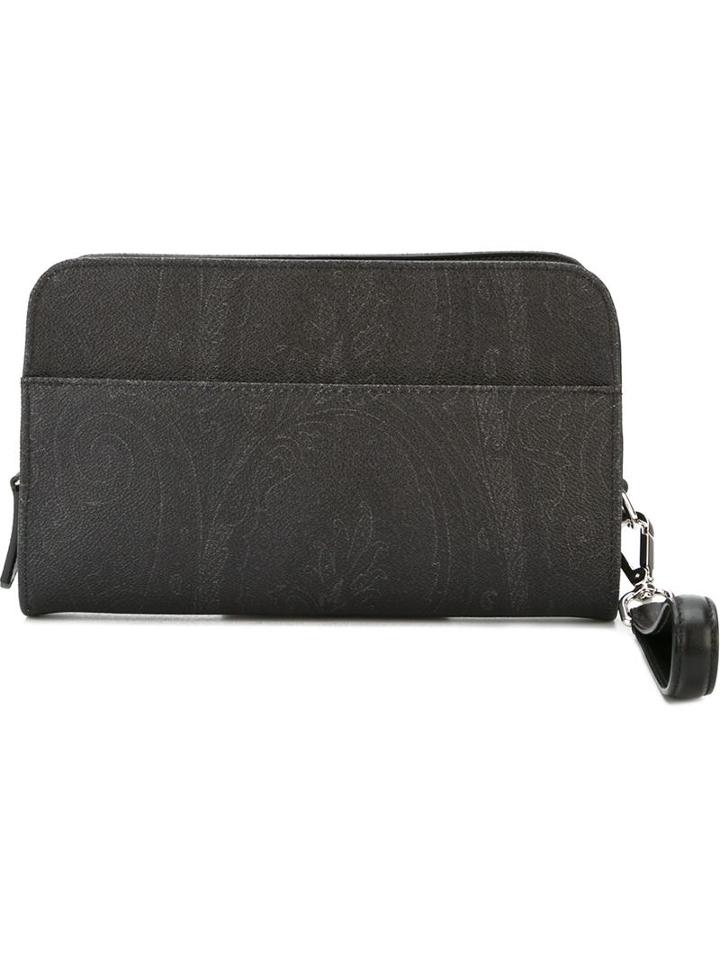 Etro Paisley Pattern Clutch Bag