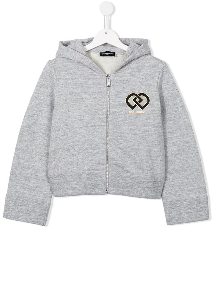 Dsquared2 Kids Dd Logo Hoodie