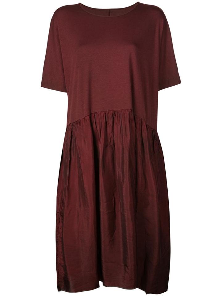 Uma Wang Loose Fit Midi Dress - Red