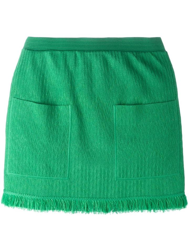 Missoni Square Pocket Mini Skirt