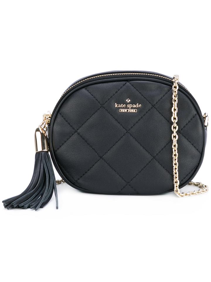 Kate Spade Quilted Crossbody Bag - Black