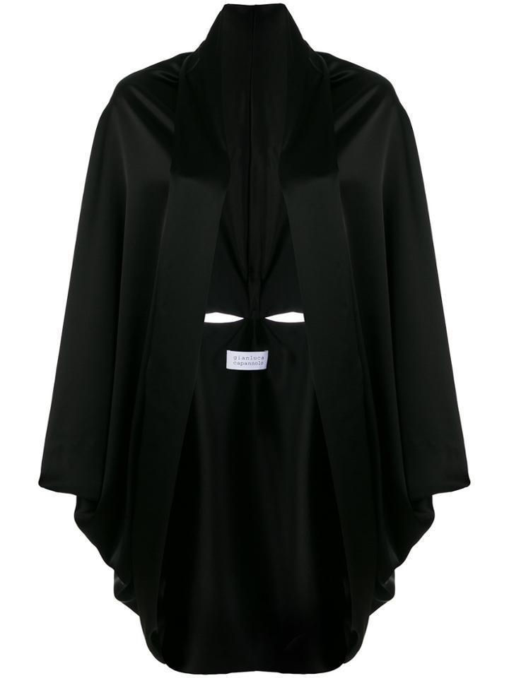 Gianluca Capannolo Loose Fit Cape - Black