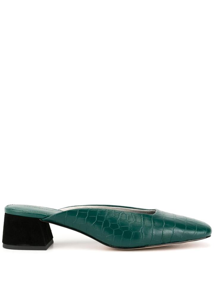 Mara & Mine Daisy Mules - Green