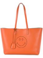 Anya Hindmarch Smiley Tote - Yellow & Orange