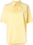 Cédric Charlier Half Sleeve Shirt - Yellow & Orange