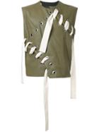 Craig Green Leather Stitch Vest