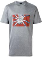Lanvin Exposed Spider Print T-shirt, Men's, Size: S, Grey, Cotton