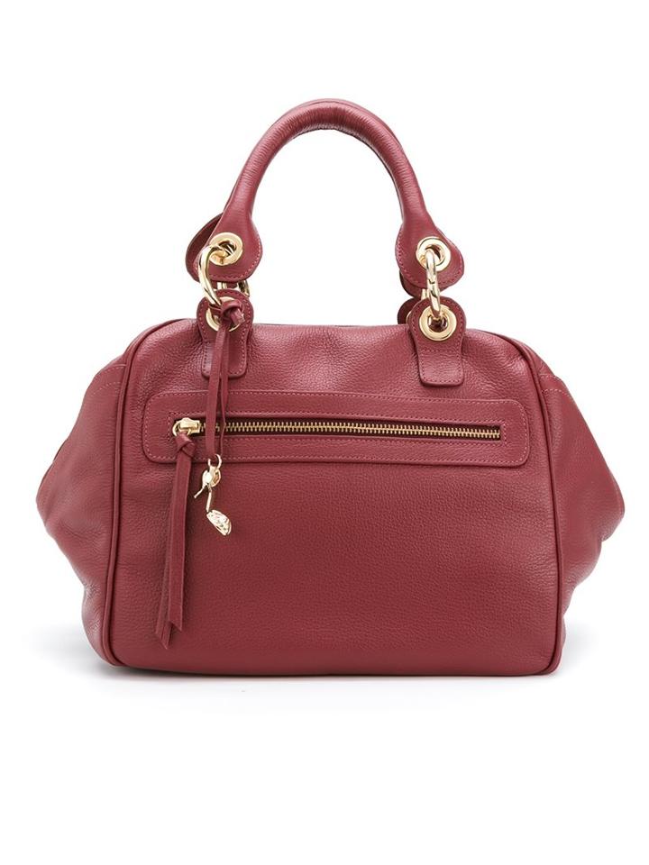 Sarah Chofakian Leather Bag, Women's, Red