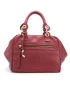 Sarah Chofakian Leather Bag, Women's, Red