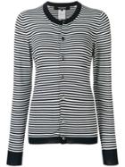 Junya Watanabe Striped Cardigan - Blue