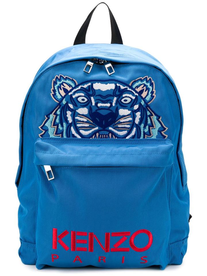 Kenzo Tiger Large Backpack - Blue