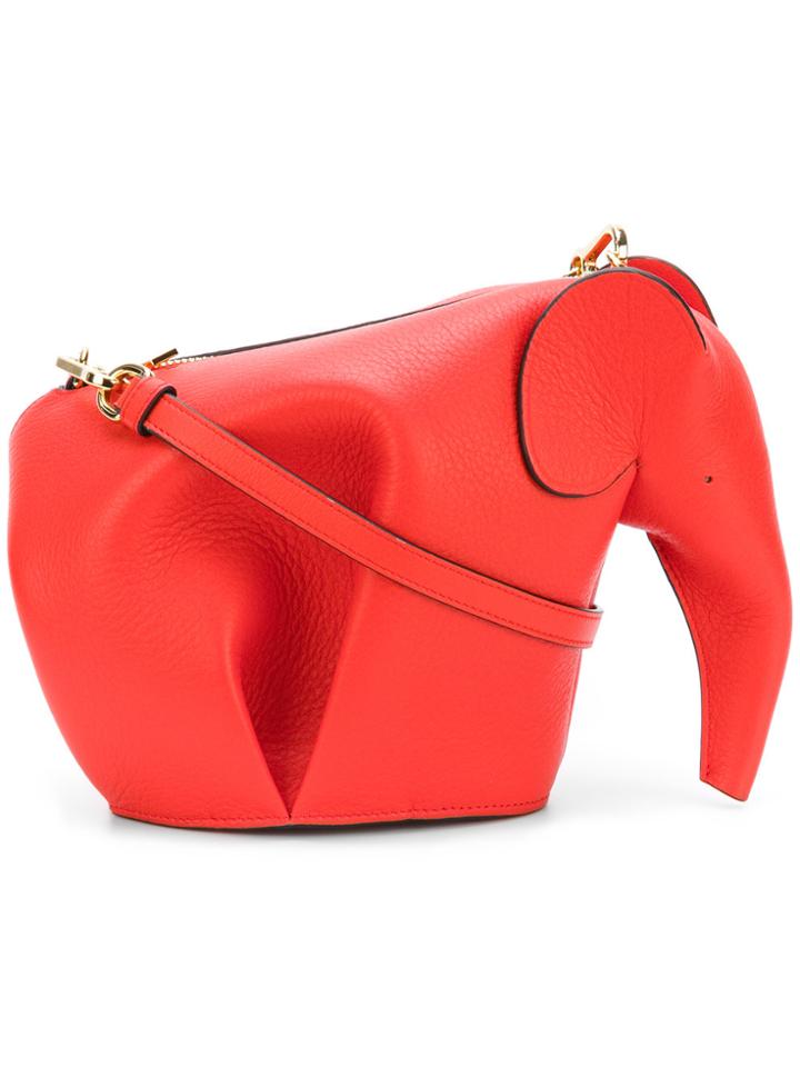 Loewe Elephant Mini Bag - Red