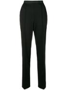 Prada Logo Waistband Track Pants - Black