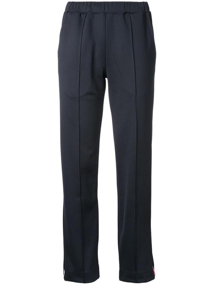 Être Cécile Side Stripe Straight Leg Trousers, Women's, Size: Xs, Black, Polyester