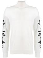 Blood Brother Twin Knit Sweater - White